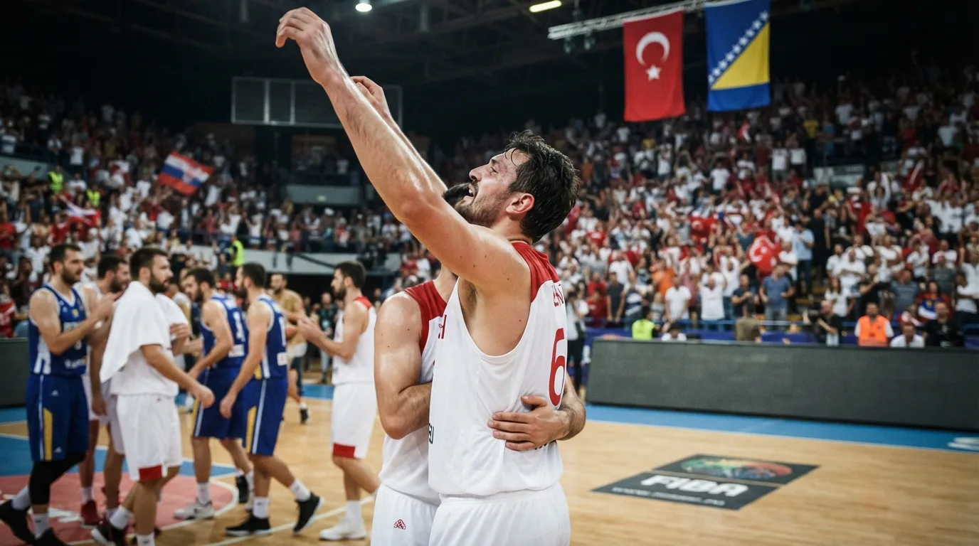 12 Dev Adam'dan Dünya Kupası Elemeleri'nde Bosna Hersek'e Karşı Beşte Beş