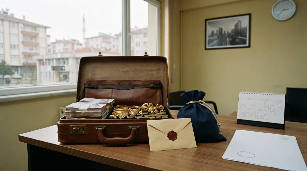 3,5 milyon TL’lik altını bulan temizlikçi ödüllendirildi
