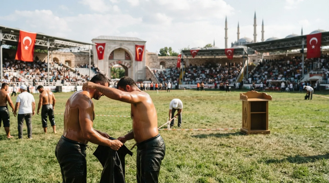 665. Kırkpınar Yağlı Güreşleri İçin Geri Sayım Hızlandı