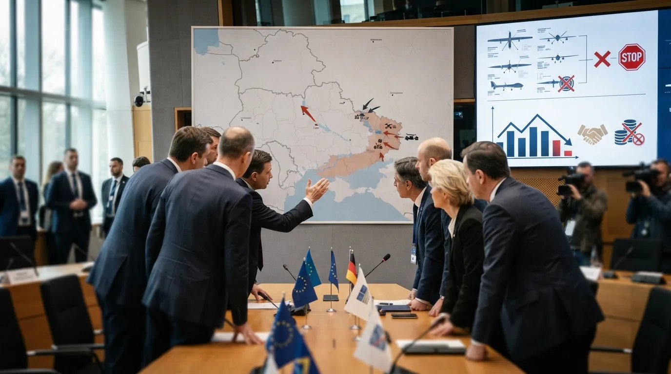 AB, Kiev Saldırıları Sonrası Rus İHA Üreticilerine Yeni Yaptırımlar Uyguladı