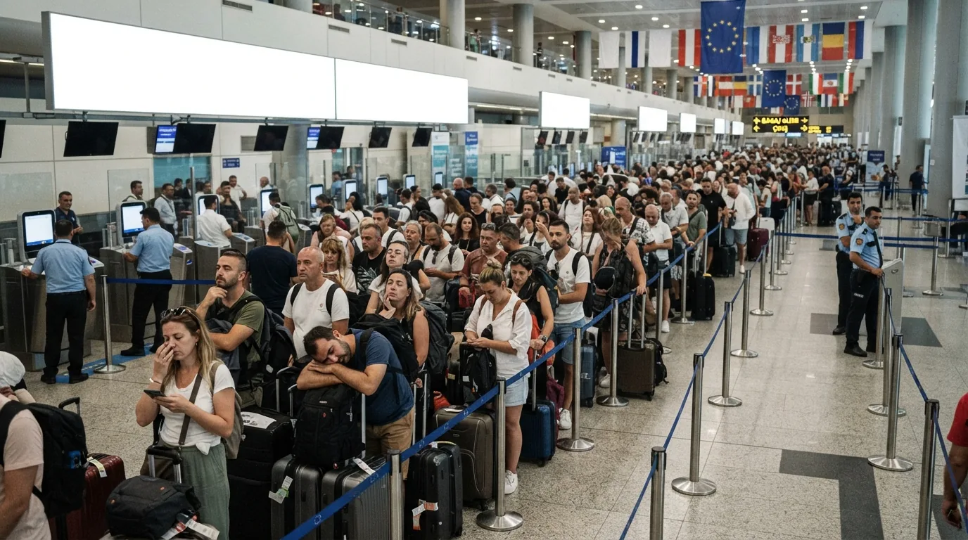 AB'nin Yeni Dijital Giriş Sistemi Yaz Tatili Öncesi Aksaklıklar Yaratıyor
