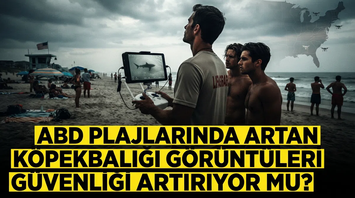 ABD plajlarında artan köpekbalığı görüntüleri güvenliği artırıyor mu?