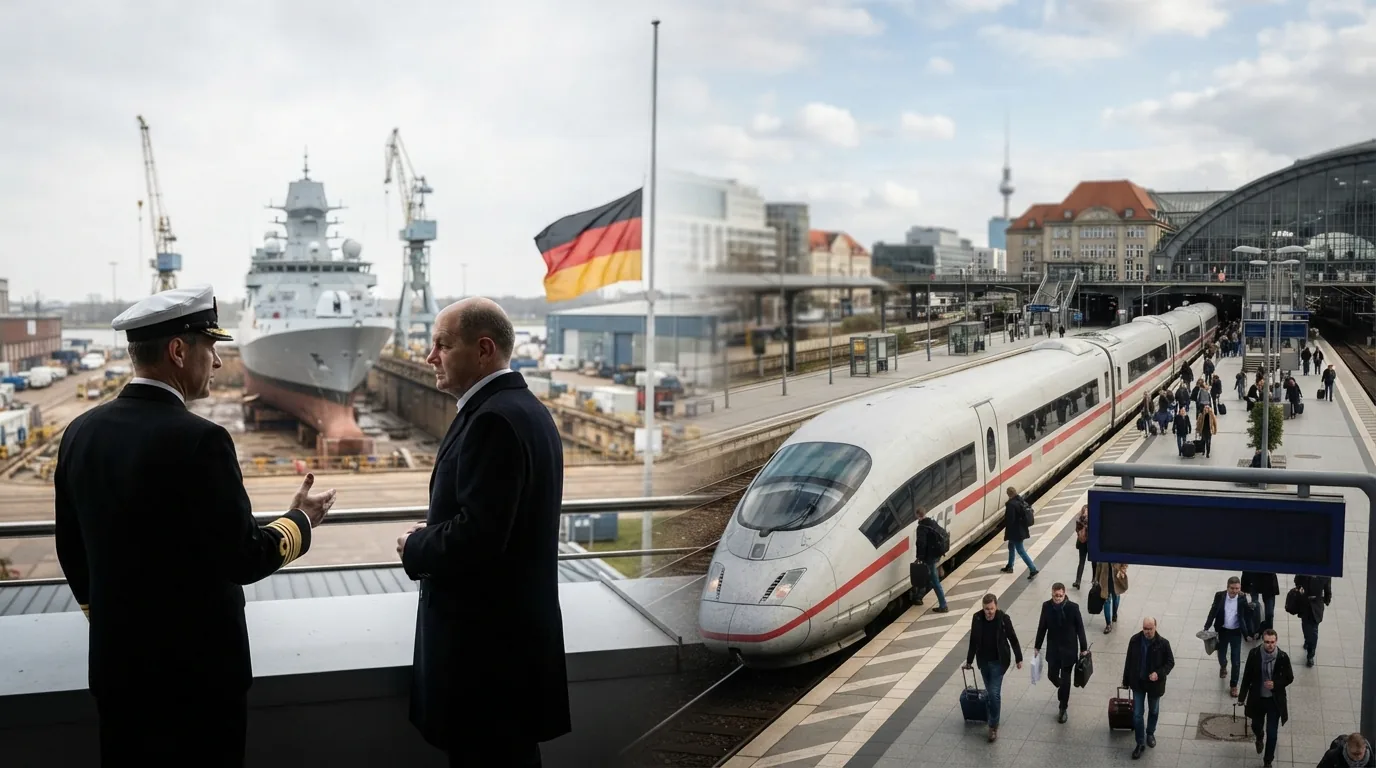 Almanya'da Milyar Avroluk Fırkateyn Projesi İptal Ediliyor, Tren Seferleri Normale Döndü