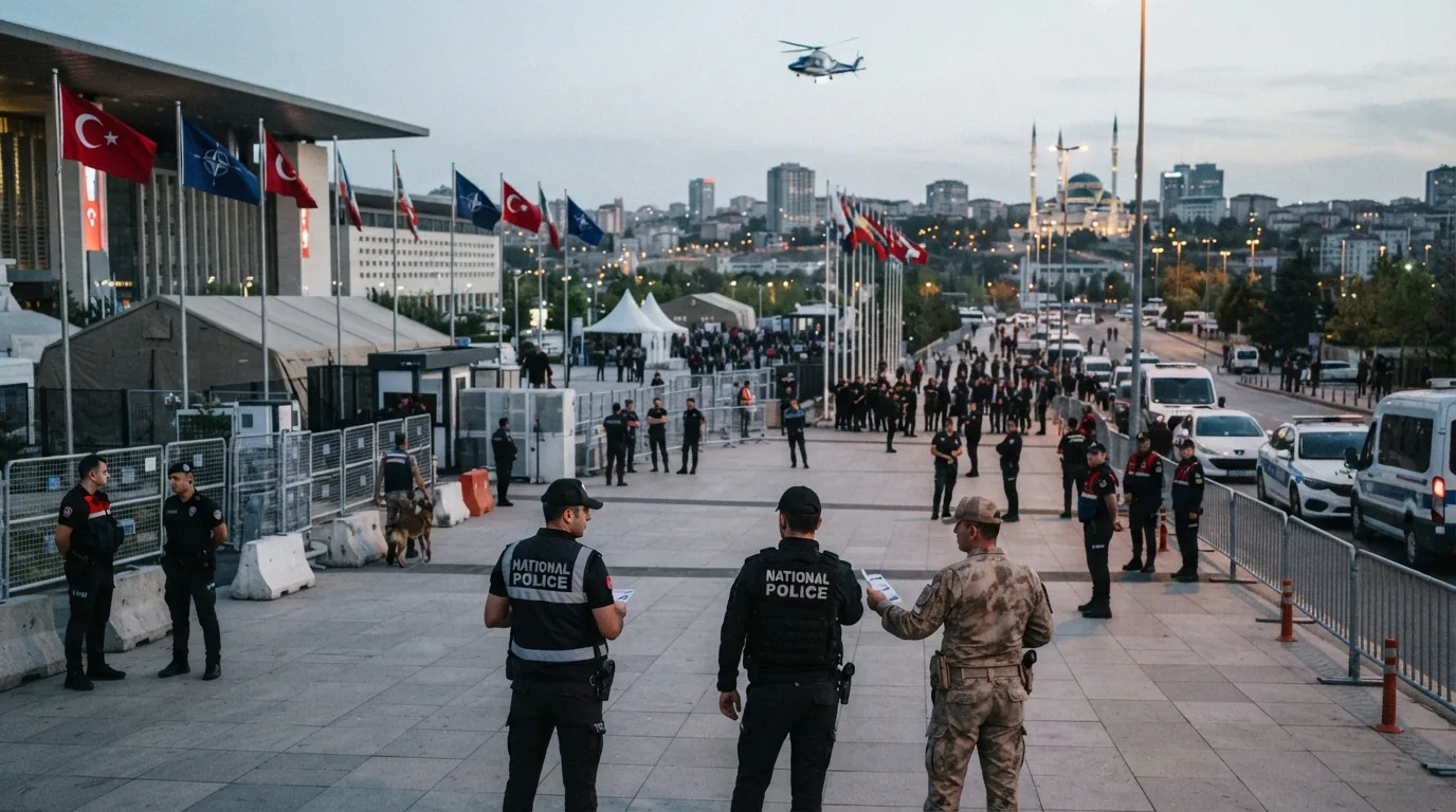 Ankara'daki NATO Zirvesi İçin Kapsamlı Güvenlik: 56 Binden Fazla Personel Görevde