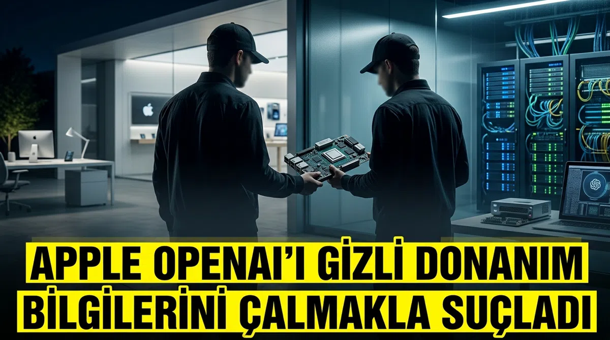 Apple OpenAI’ı gizli donanım bilgilerini çalmakla suçladı