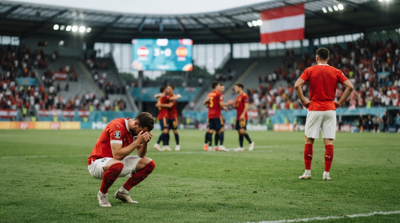 Avusturya, Dünya Kupası'na Veda Etti: İspanya'ya 3-0 Yenildi