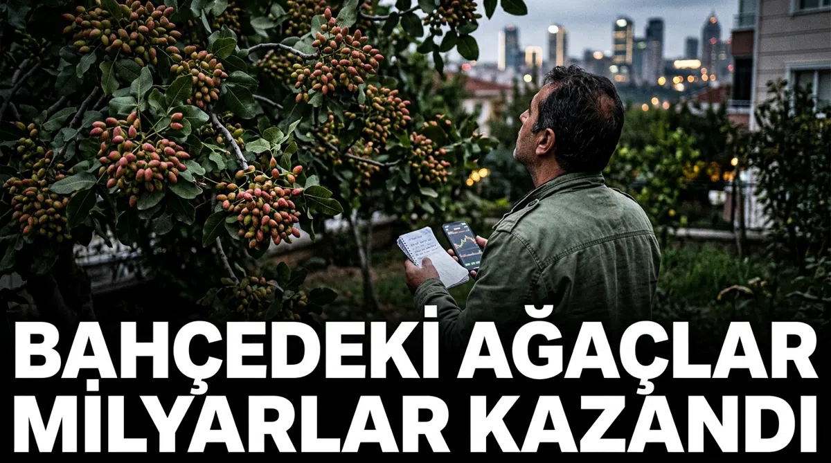 Bahçedeki ağaçlar milyarlar kazandı