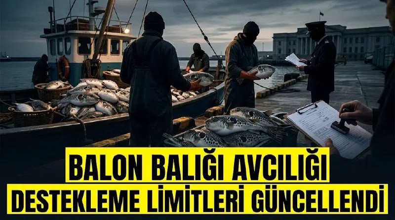 Balon Balığı Avcılığı Destekleme Limitleri Güncellendi