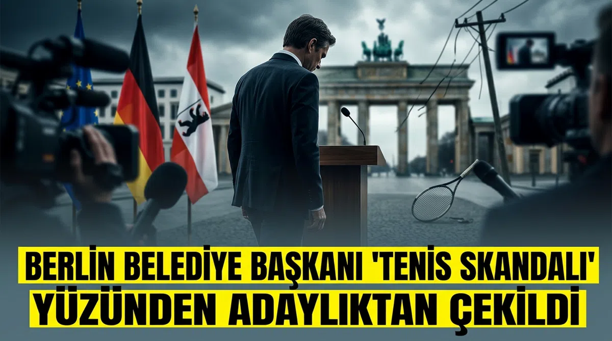 Berlin Belediye Başkanı 'Tenis Skandalı' Yüzünden Adaylıktan Çekildi