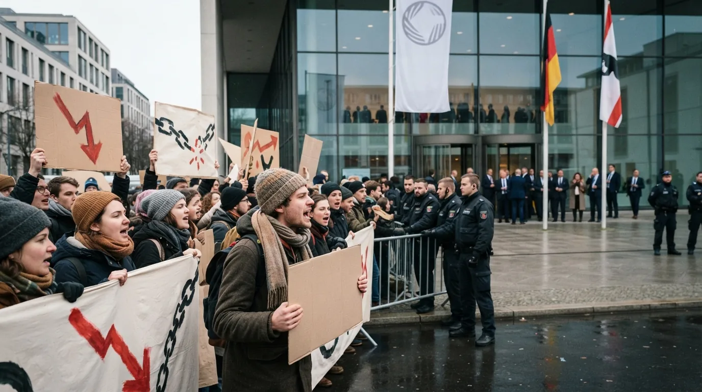 Berlin'deki Özel Sermaye Zirvesi, Eşitsizlik İddialarıyla Protesto Edildi