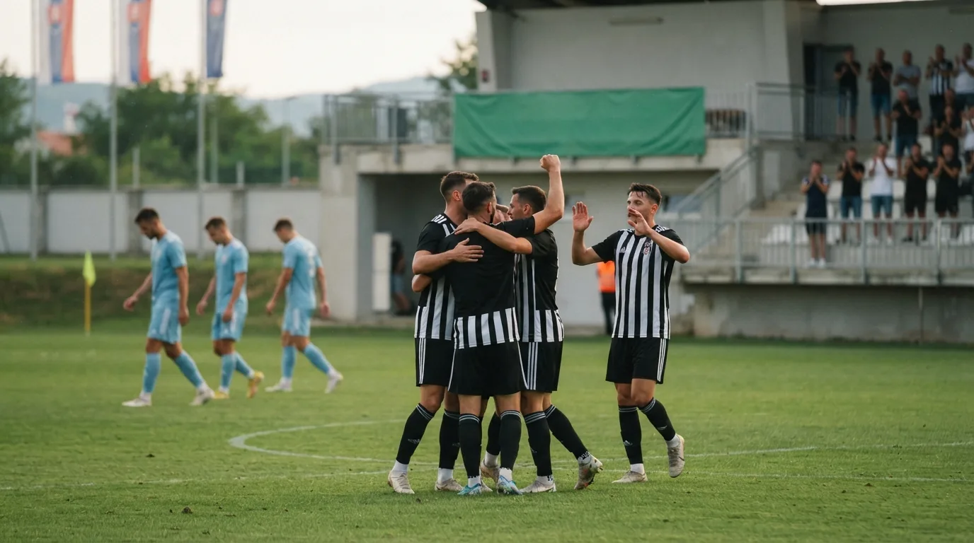 Beşiktaş Slovakya Kampına Galibiyetle Başladı