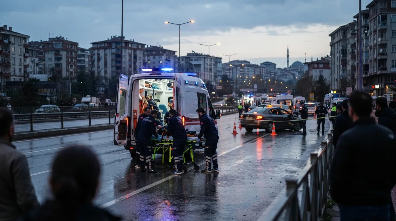 Beylikdüzü'nde Silahlı Saldırıya Uğrayan Kişi Hastaneye Giderken Kazada Öldü