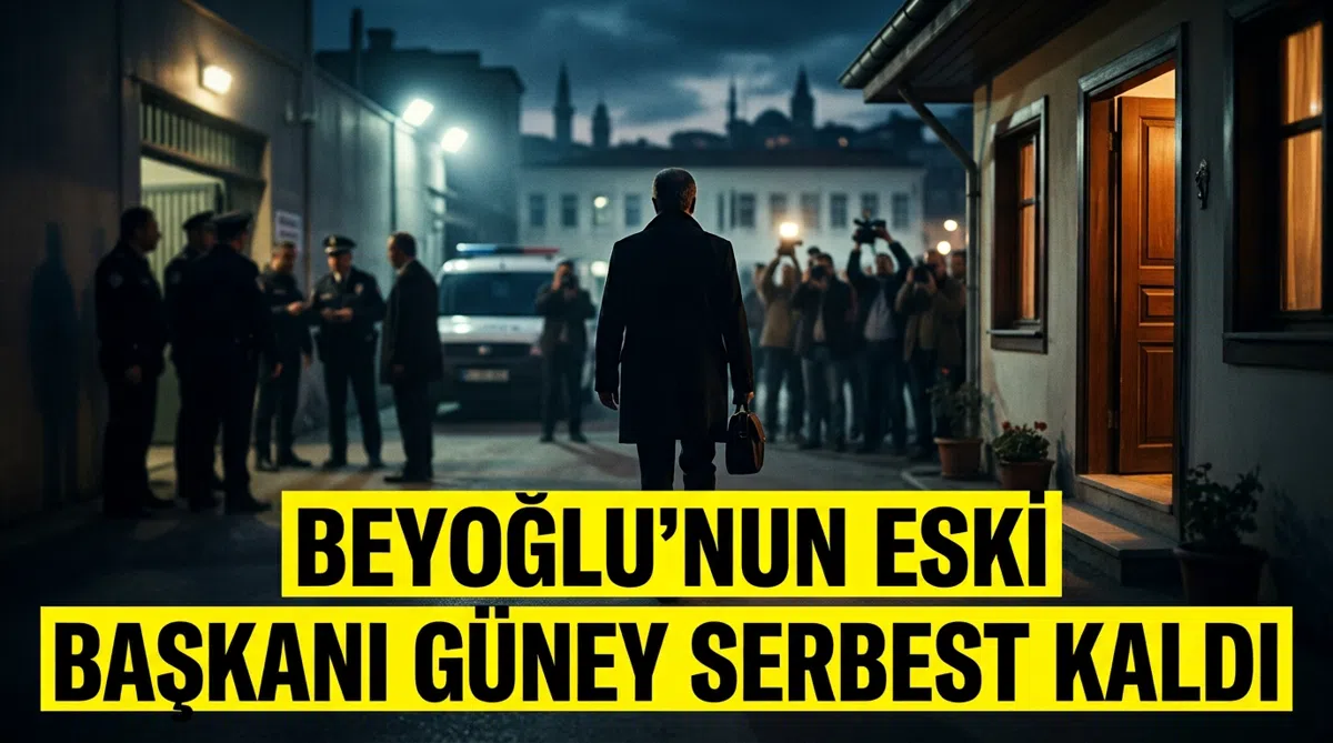 Beyoğlu’nun eski başkanı Güney serbest kaldı