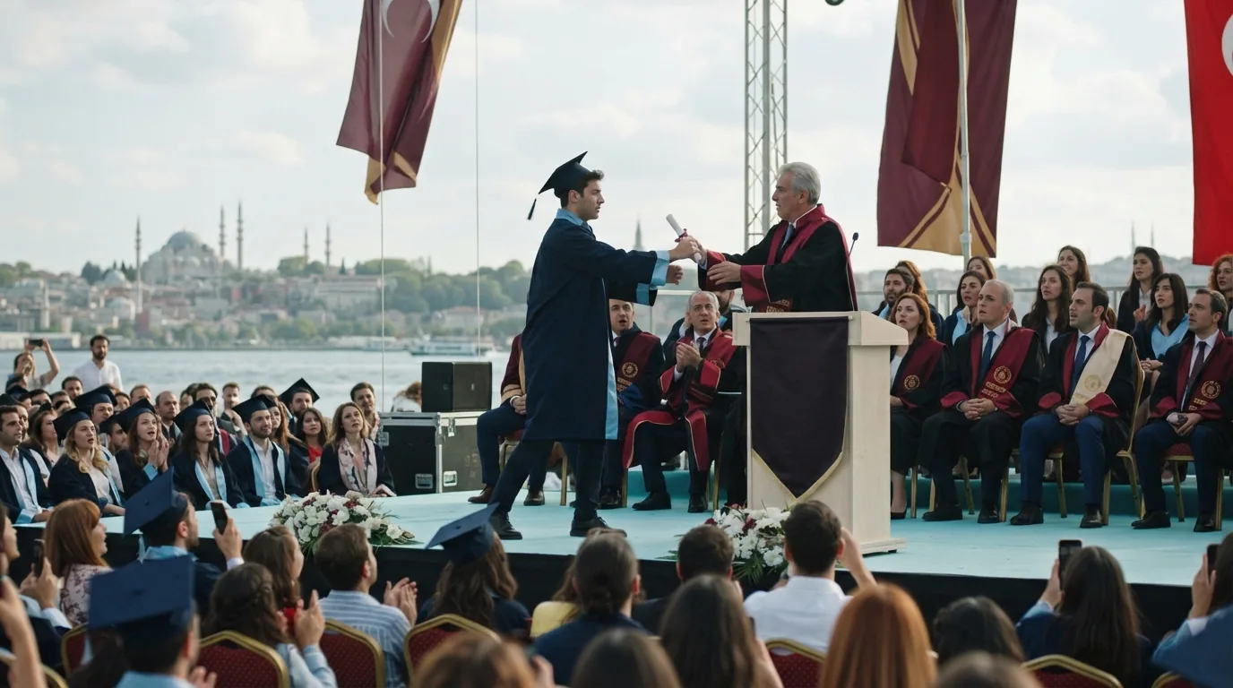 Boğaziçi Mezuniyet Töreninde Gerginlik: Öğrenci ve Akademisyen Arasında Diploma Tartışması