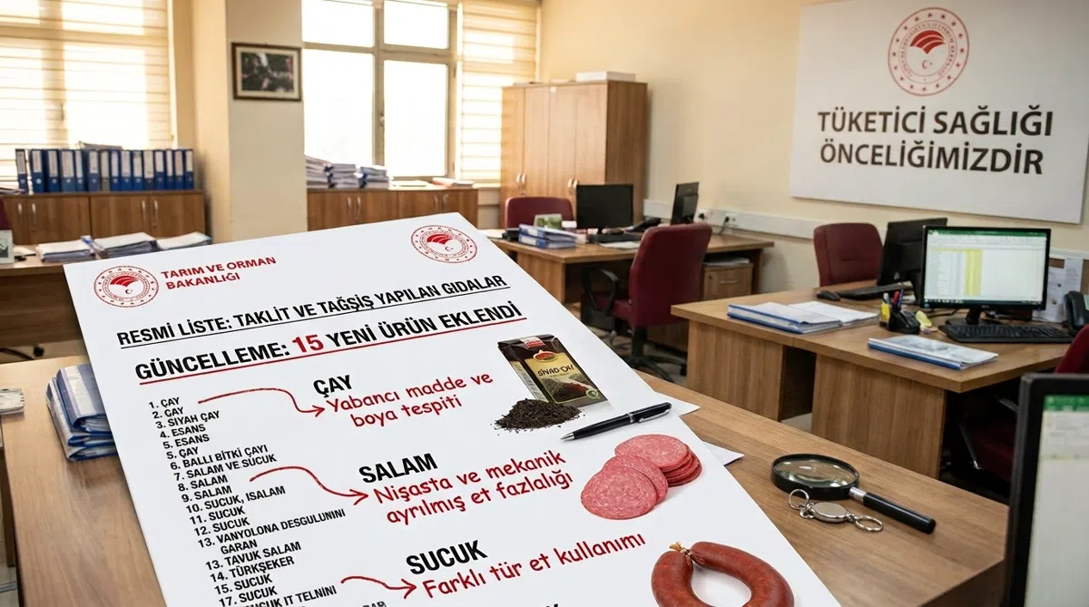 Çay, salam ve sucukta hile: Bakanlık yeni markaları açıkladı