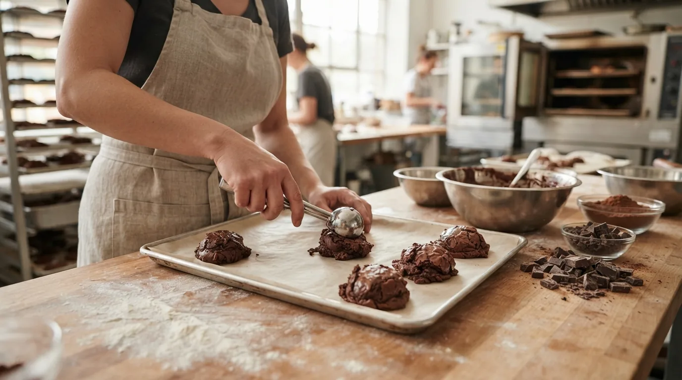 Çikolata Tutkunlarına Özel: Dışı Kıtır, İçi Yumuşak Brownie Kurabiye Tarifi