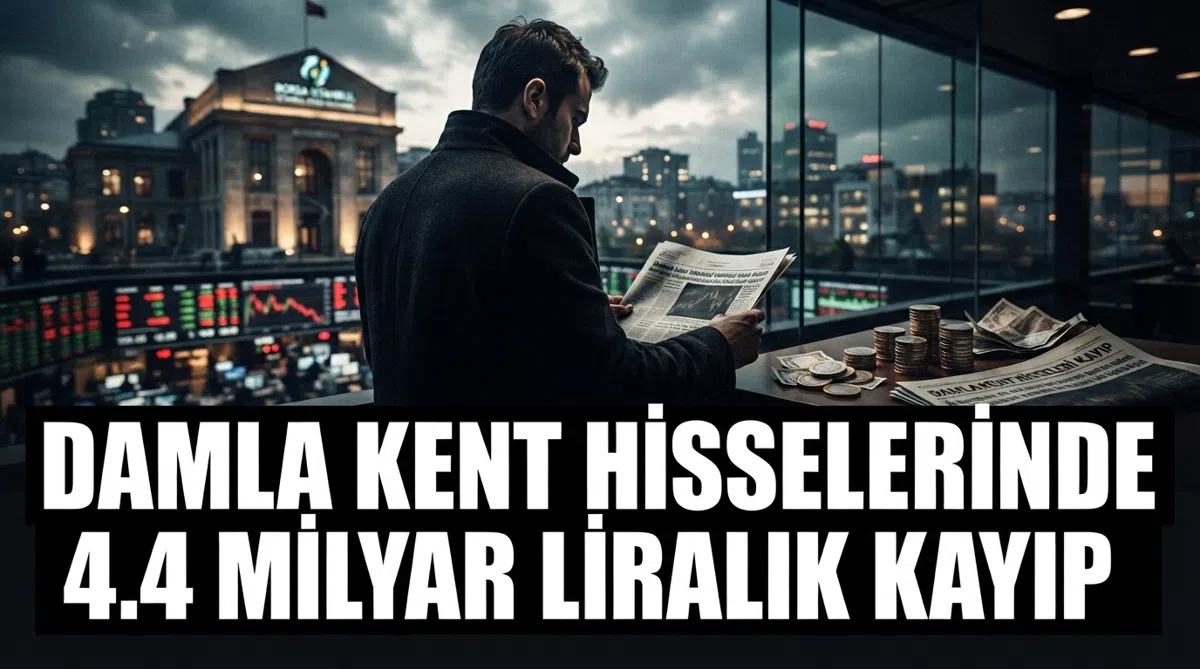 Damla Kent Hisselerinde 4.4 Milyar Liralık Kayıp