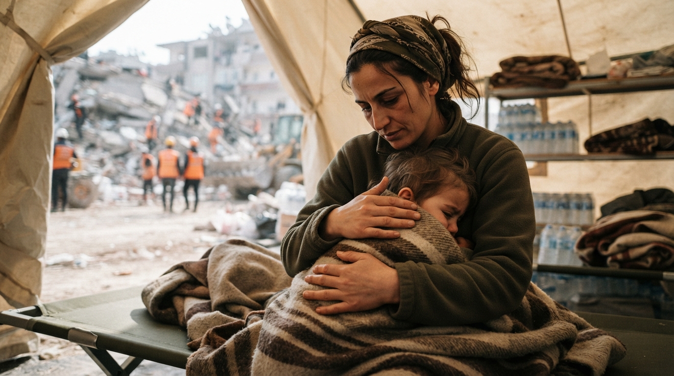 Deprem Enkazından Kurtarılan 2 Yaşındaki Kleiber'in Teyzesinden 'Anne Şefkati' Sözü