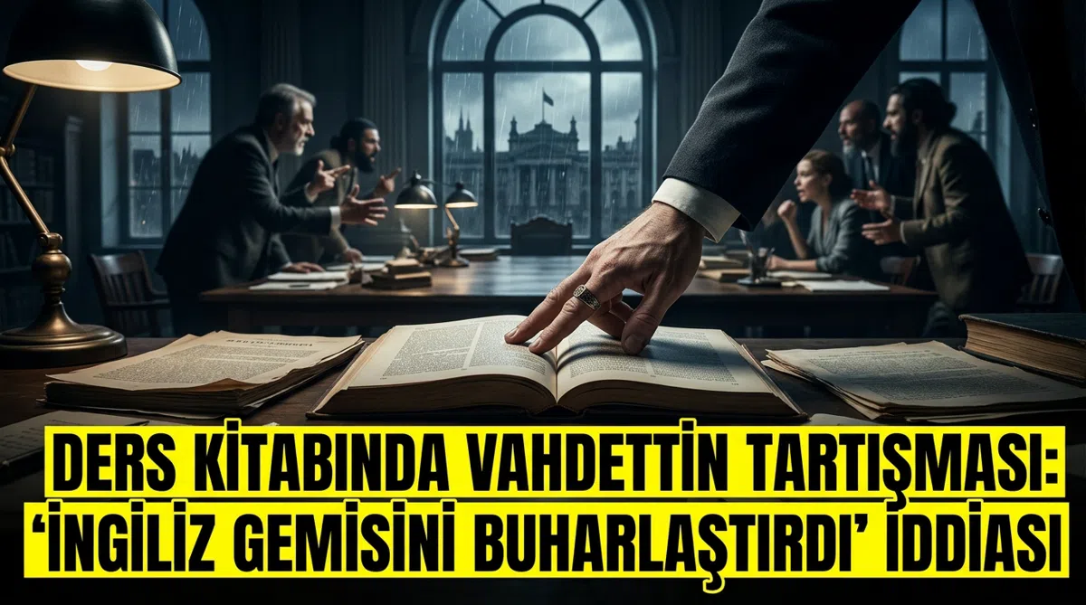 Ders kitabında Vahdettin tartışması: 'İngiliz gemisini buharlaştırdı' iddiası