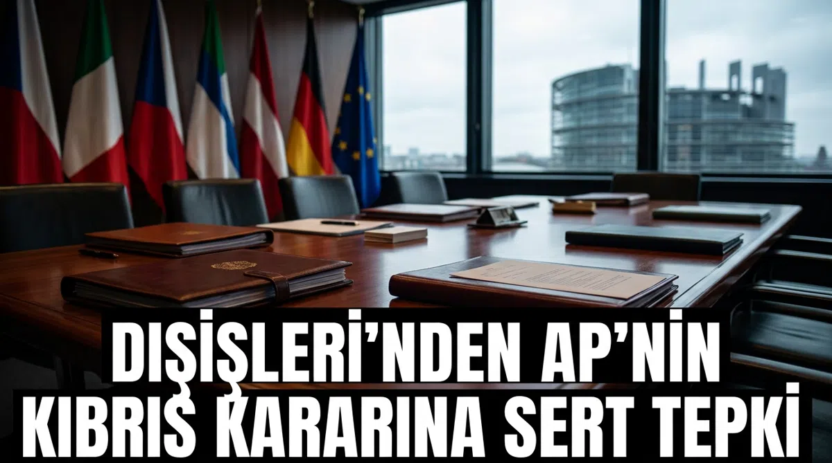 Dışişleri'nden AP'nin Kıbrıs Kararına Sert Tepki