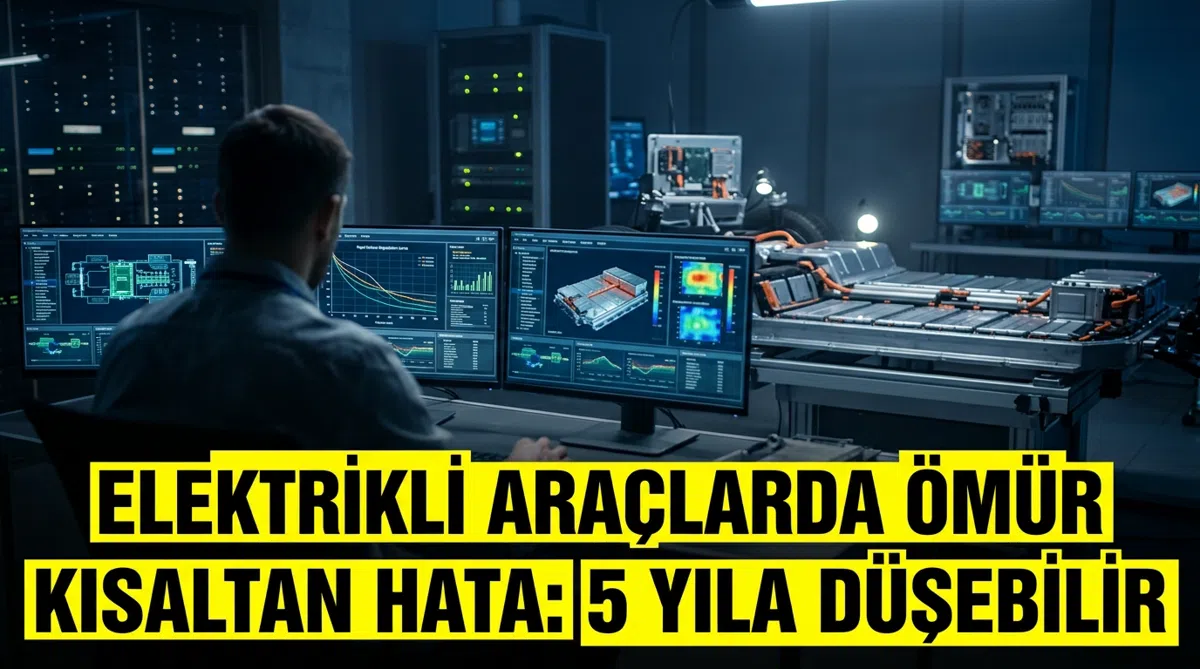 Elektrikli araçlarda ömür kısaltan hata: 5 yıla düşebilir