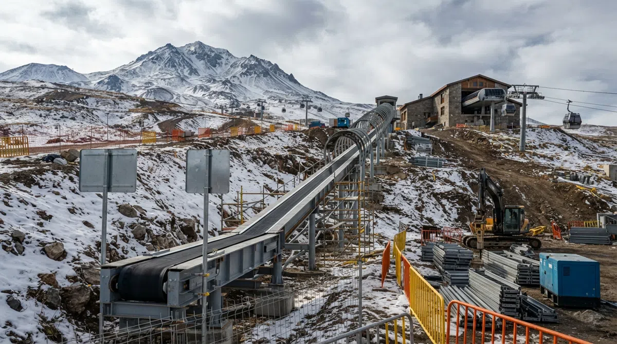 Erciyes’te Develi Kapı’ya yürüyen bant geliyor