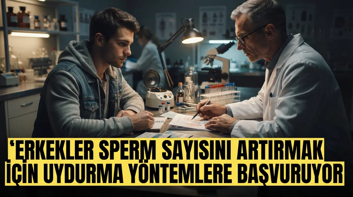 Erkekler sperm sayısını artırmak için uydurma yöntemlere başvuruyor