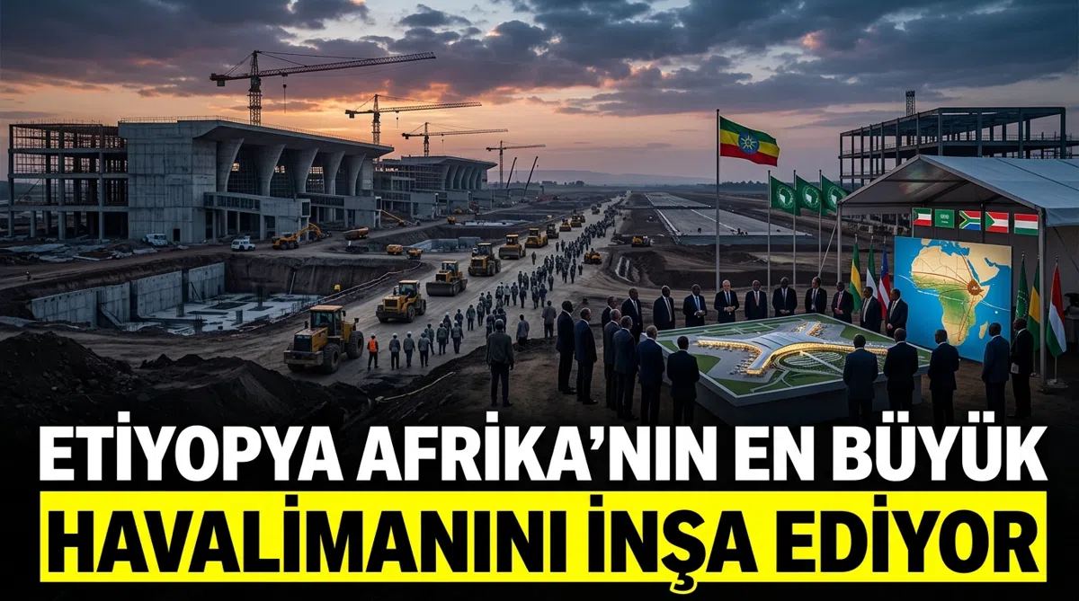 Etiyopya Afrika’nın en büyük havalimanını inşa ediyor