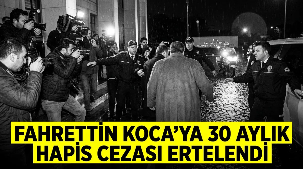 Fahrettin Koca’ya 30 aylık hapis cezası ertelendi