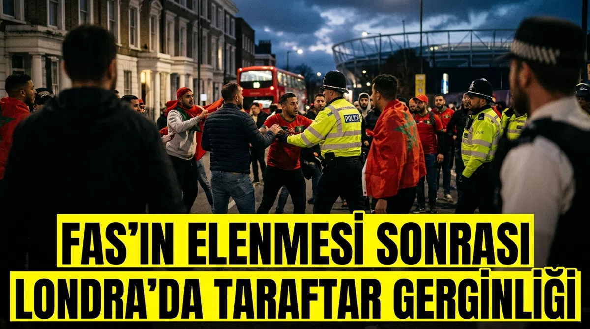 Fas'ın Elenmesi Sonrası Londra'da Taraftar Gerginliği