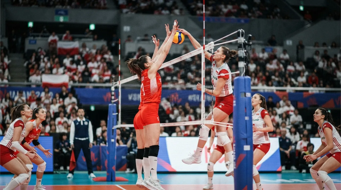 Filenin Sultanları'nın VNL Japonya Etabı Başlıyor: İlk Rakip Polonya