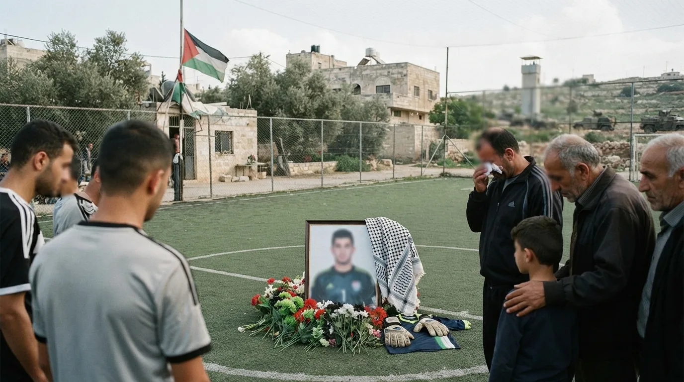 Filistinli Kaleci Salim Al-Ashqar İsrail Askerlerinin Ateşinde Hayatını Kaybetti