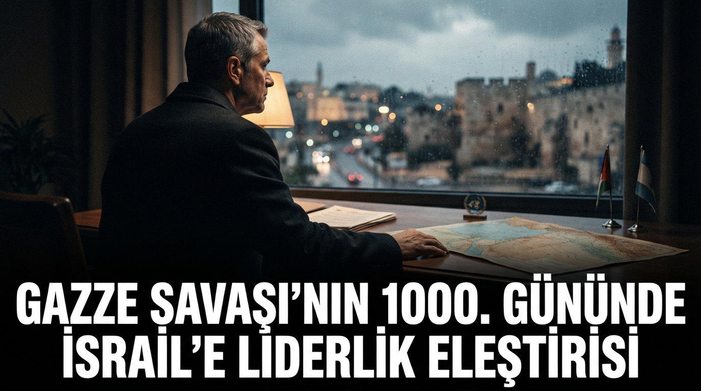Gazze Savaşı'nın 1000. Gününde İsrail'e Liderlik Eleştirisi