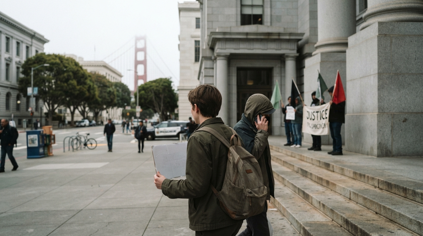 Golden Gate Köprüsü'nü Kapatanlara Hafif Suç Cezası