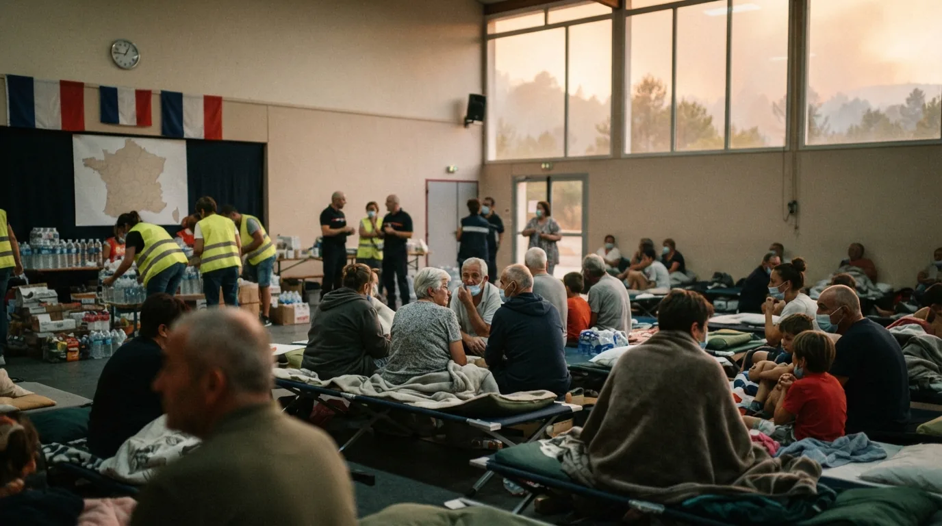Güney Fransa'da Orman Yangınları: 3 Bin Kişi Tahliye Edildi