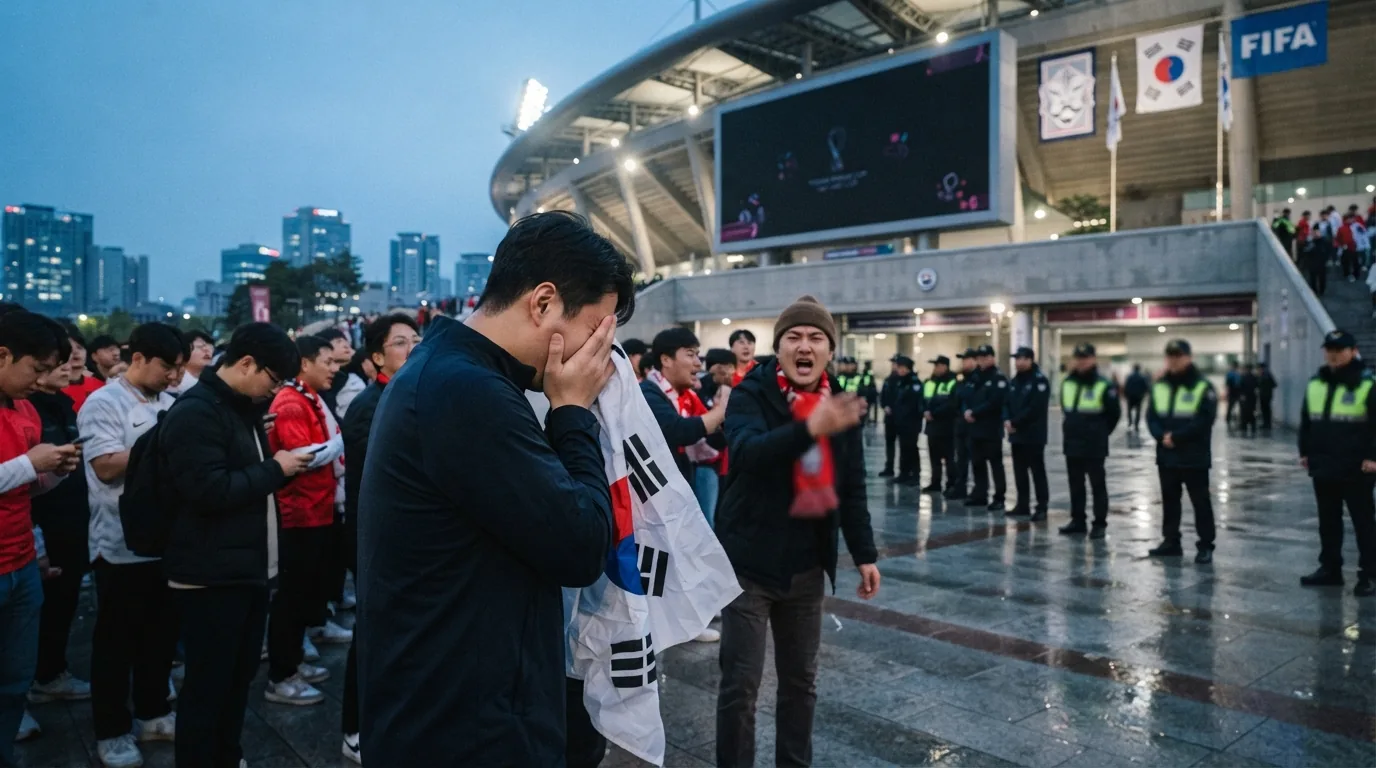 Güney Kore'de Dünya Kupası Vedası Sonrası Futbol Camiasına Öfke Dinmiyor