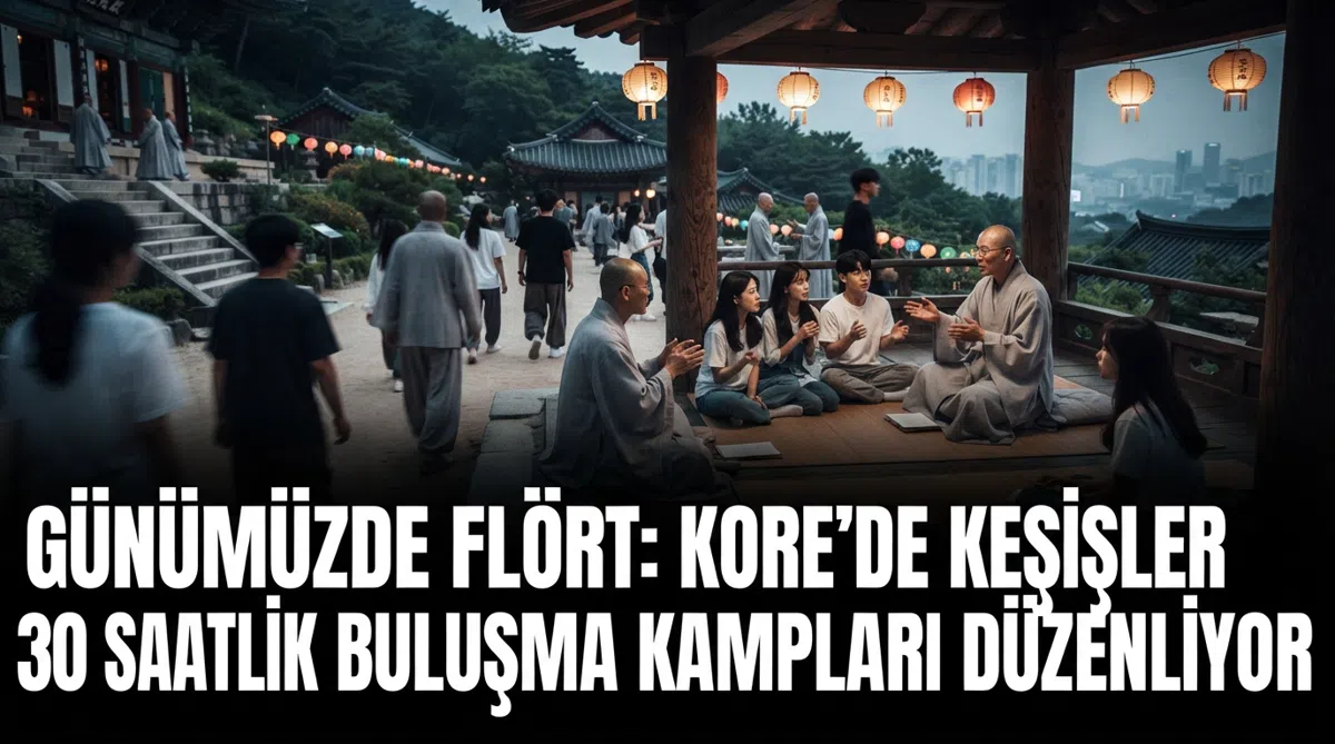 Günümüzde flört: Kore'de keşişler 30 saatlik buluşma kampları düzenliyor