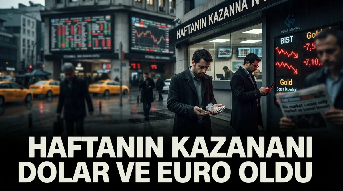 Haftanın kazananı dolar ve euro oldu