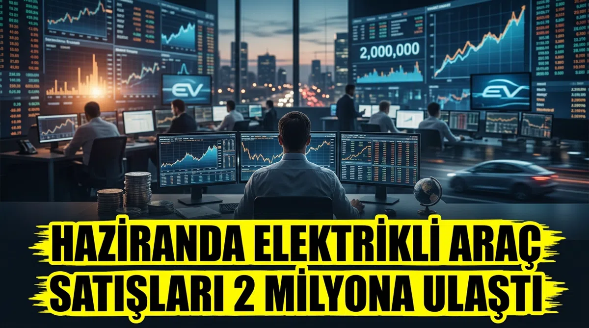 Haziranda elektrikli araç satışları 2 milyona ulaştı