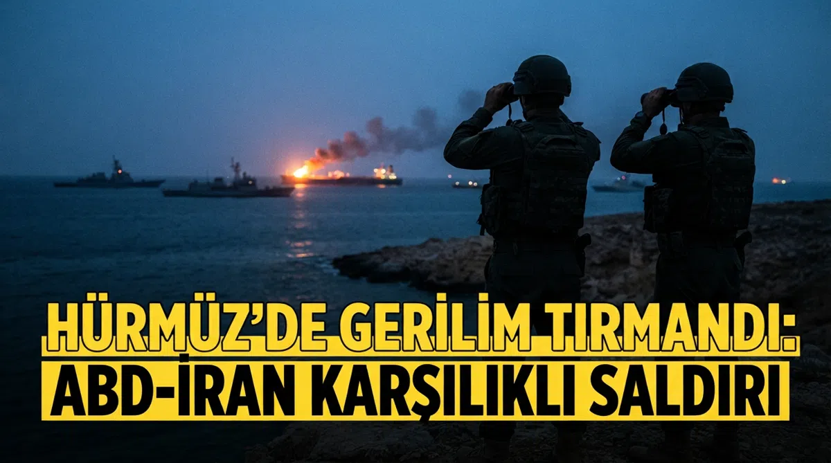 Hürmüz'de Gerilim Tırmandı: ABD-İran Karşılıklı Saldırı