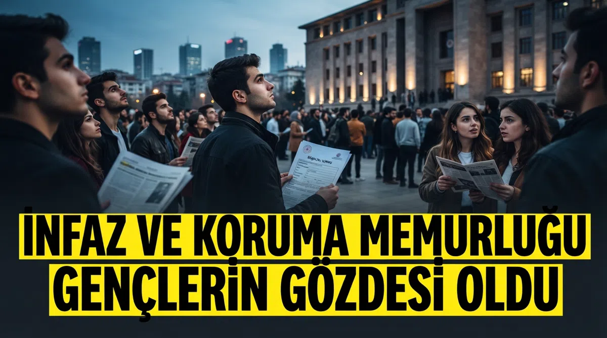 İnfaz ve Koruma Memurluğu Gençlerin Gözdesi Oldu