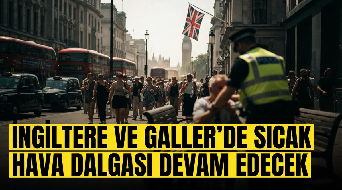 İngiltere ve Galler'de sıcak hava dalgası devam edecek