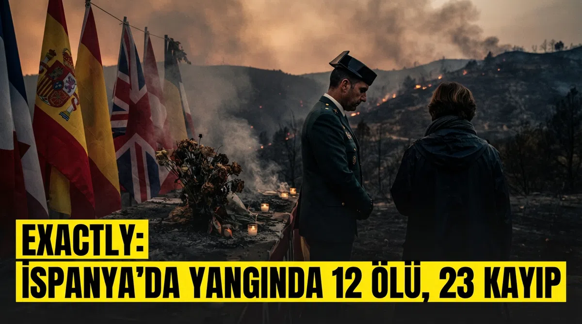 İspanya'da yangında 12 ölü, 23 kayıp