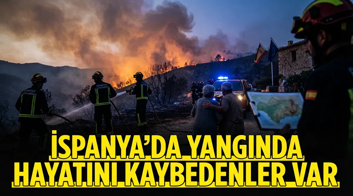 İspanya'da yangında hayatını kaybedenler var