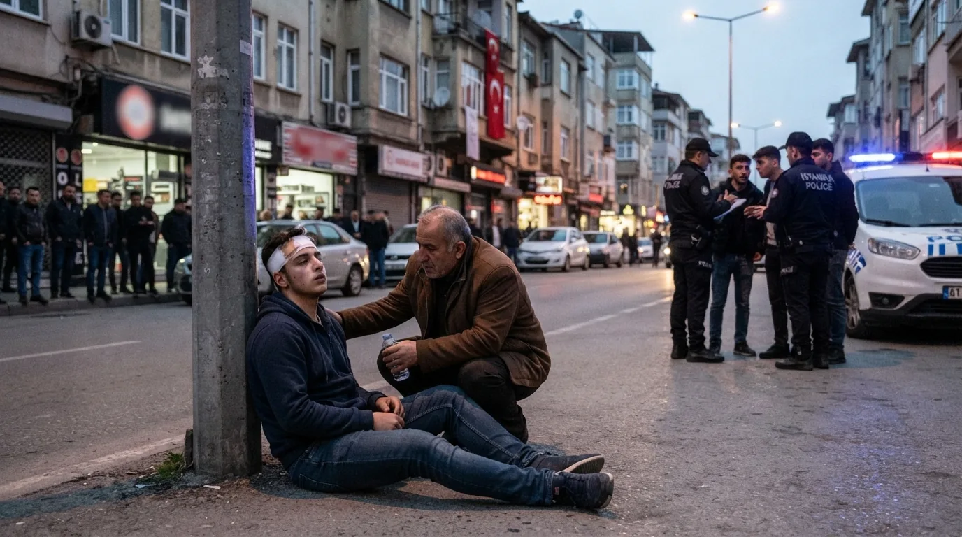 İstanbul Arnavutköy'de Gençler Arasında Şiddetli Kavga: Demirle Darbedildi