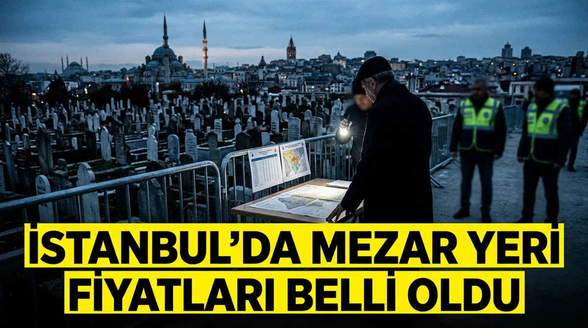 İstanbul'da mezar yeri fiyatları belli oldu