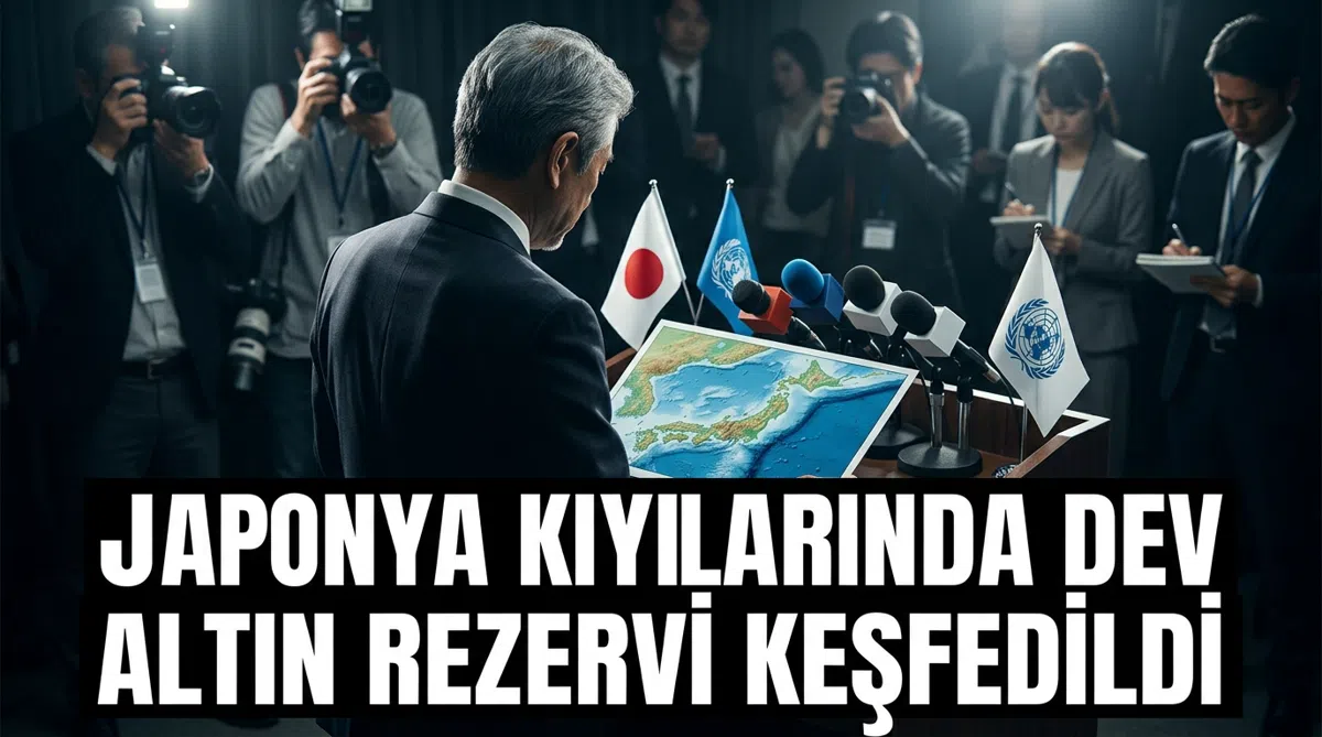 Japonya kıyılarında dev altın rezervi keşfedildi