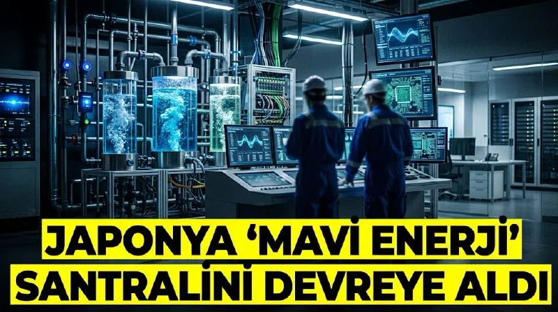Japonya ‘Mavi Enerji’ santralini devreye aldı
