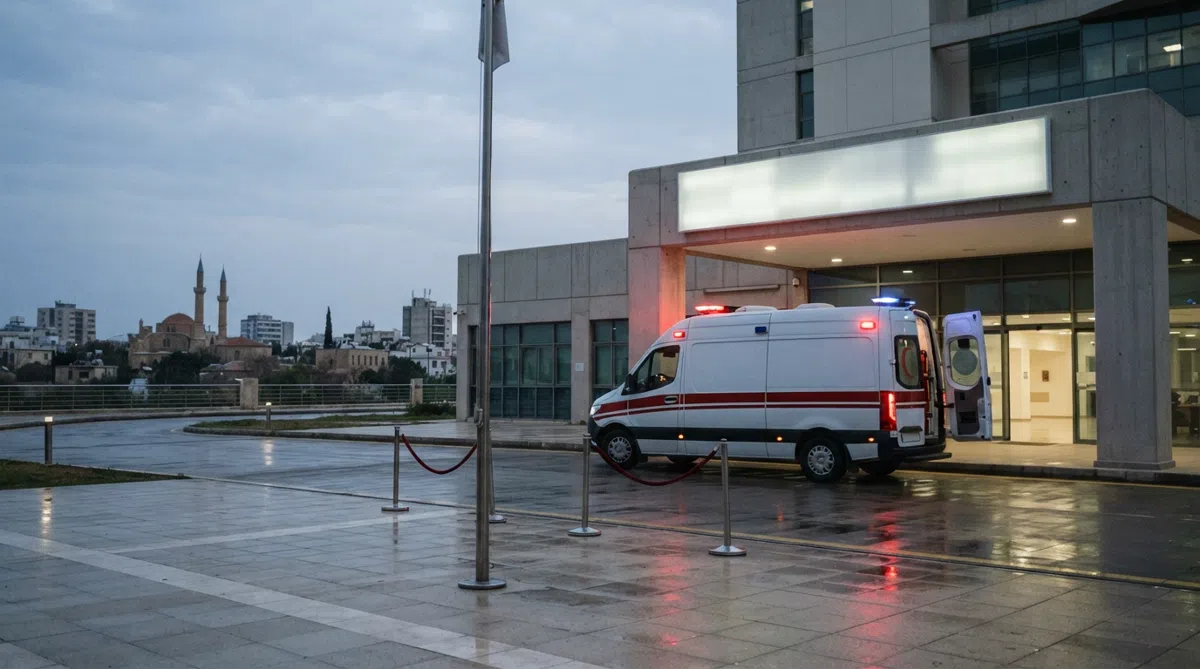 KKTC Cumhurbaşkanı Erhürman hastaneye kaldırıldı