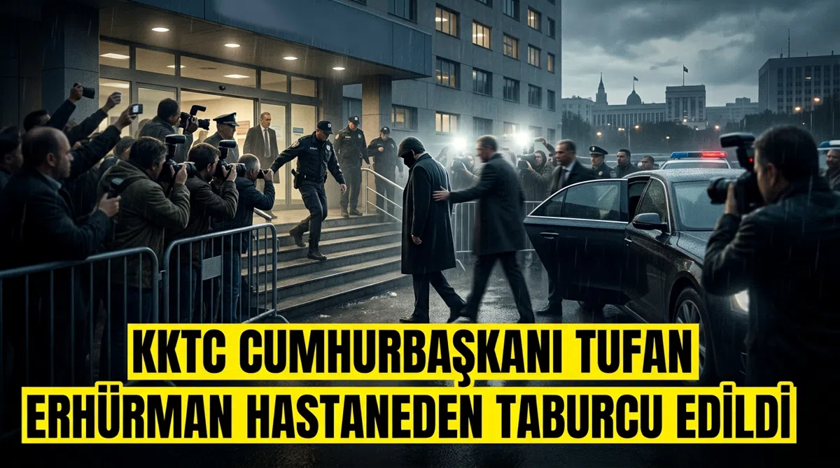 KKTC Cumhurbaşkanı Tufan Erhürman hastaneden taburcu edildi